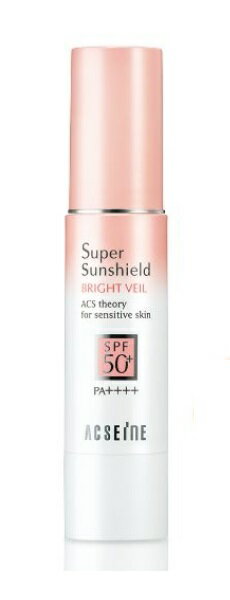 ACSEINE アクセーヌ スーパーサンシールド ブライトヴェール 01<ピンクベージュ>SPF50+ PA++++ 22g