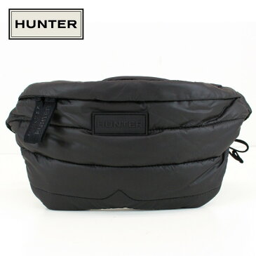 HUNTER/ハンター ORIGINAL PUFFER BUMBAG オリジナル パファーバムバッグ ブラック ボディバッグ