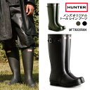 【正規販売店】【HUNTER】MENS ORIGINAL TALL メンズ オリジナル トール レイン ブーツ ブラック ダークオリーブ 防寒　防水 ウォータープルーフ MFT9000RMA BLK DOV