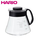HARIO ハリオ XVD-60B 実用容量600ml (2~5杯用) V60レンジサーバー600