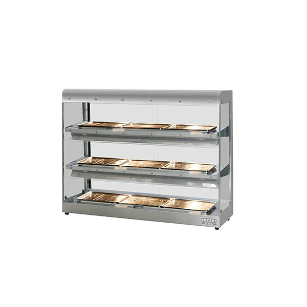 アンナカ ニッセイ 赤外線オープンホットショーケース NH-903EO 業務用 保温 陳列 ディスプレイ フード..
