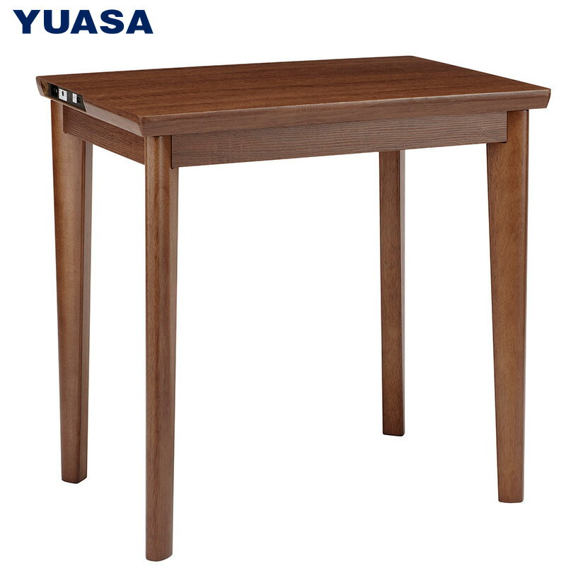 ユアサプライムス ダイニングこたつ 75×50×68cm LUK-D7551S(BR) 長方形 ACコンセント USBポート付き ハイタイプ こたつテーブル 高脚コタツ LUKD7551SBR YUASAのサムネイル