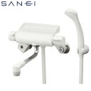 SANEI 壁付サーモスタットシャワー混合栓 寒冷地用 ラクナーレ SK1821DK-13 水栓金具 浴室用 バス水栓 三栄水栓