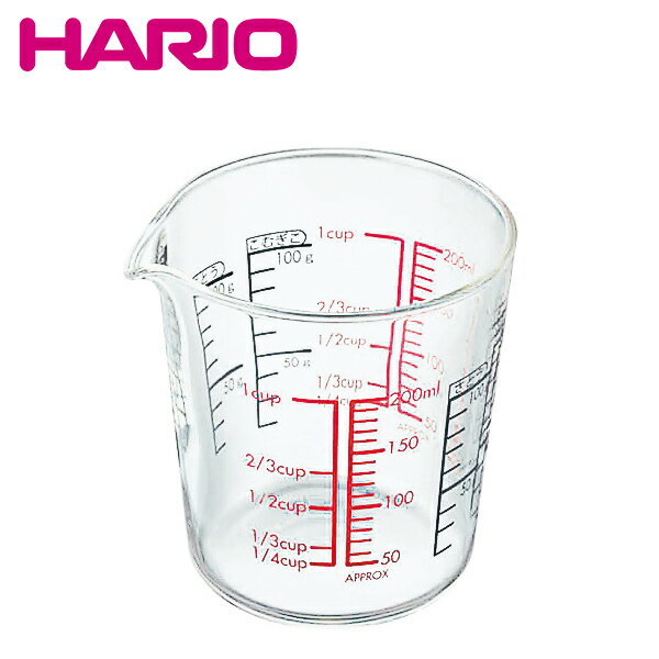 HARIO ハリオ　CMJ-200 実用容量200ml メジャーカップ200