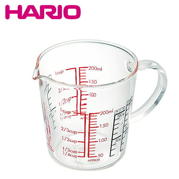 HARIO ハリオ　CMJW-200 実用容量200ml メジャーカップワイド200