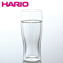 HARIO ハリオ TBG-380 満水容量380ml ツインビアグラス380