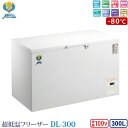納期4週間:カノウ冷機 超低温フリーザー 冷凍ストッカー DL-300 業務用冷凍庫 300L -80℃ ノンフロン 車上渡し 個人宅不可 代金引換不可 送料無...