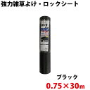 シンセイ 強力雑草よけシート ロックシート 0.75m×30m 【沖縄県配達不可/代引不可】