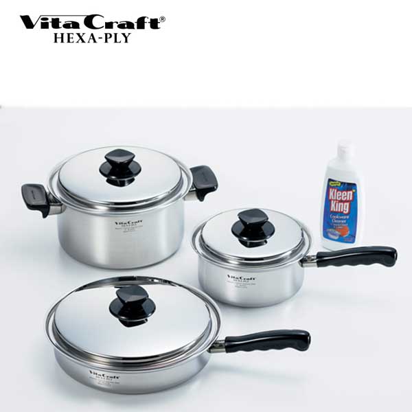 【ビタクラフト 鍋】 VitaCraft　HEXA-PLY ビタクラフト ヘキサプライ スタンダードセット 915