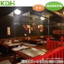 岸工業 飛沫感染対策 透明ビニールすだれ 905×1950 防炎 吊り下げ 飛沫防止 ビニールカーテン アキレス製ビニールシート 間仕切り パーテーション 組立不要 飲食店 店舗 学校 工場 商業施設 代引不可