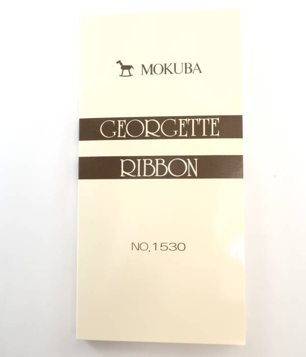 色見本帳 木馬 No.1530 ジョーゼットリボン (お取り寄せ)【RCP】