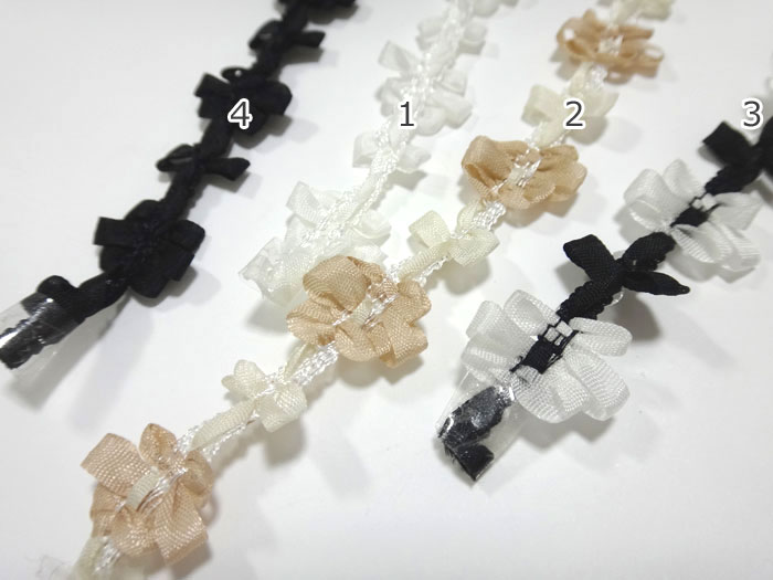 【10m巻】No.9337 木馬 フローラルテープ 花リボン (お取り寄せ)　【RCP】