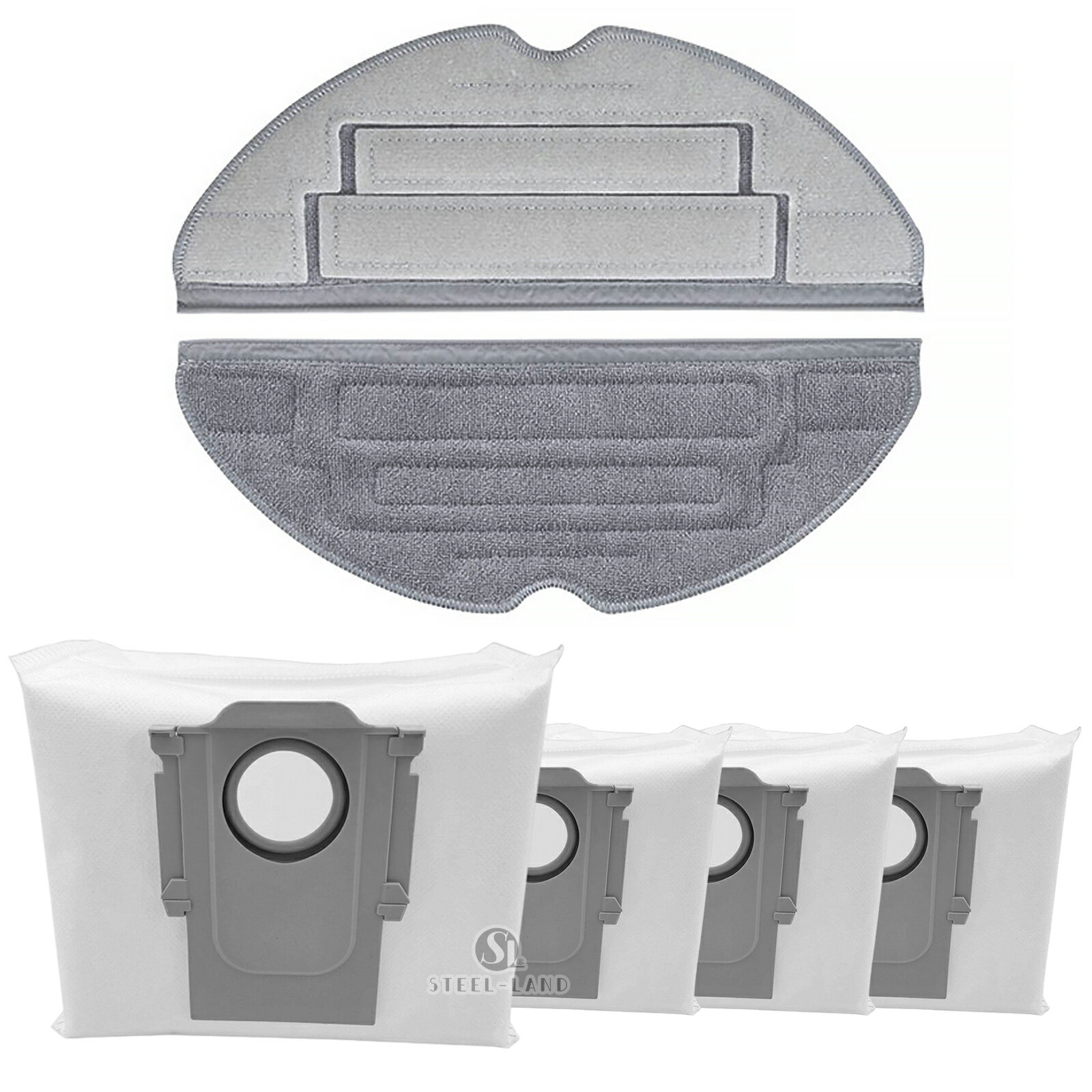 【YOUFU】掃除機 ゴミパック+モップクロス 6枚セット ロボロック roborock G20 / S8 PRO Ultra対応 ダ..