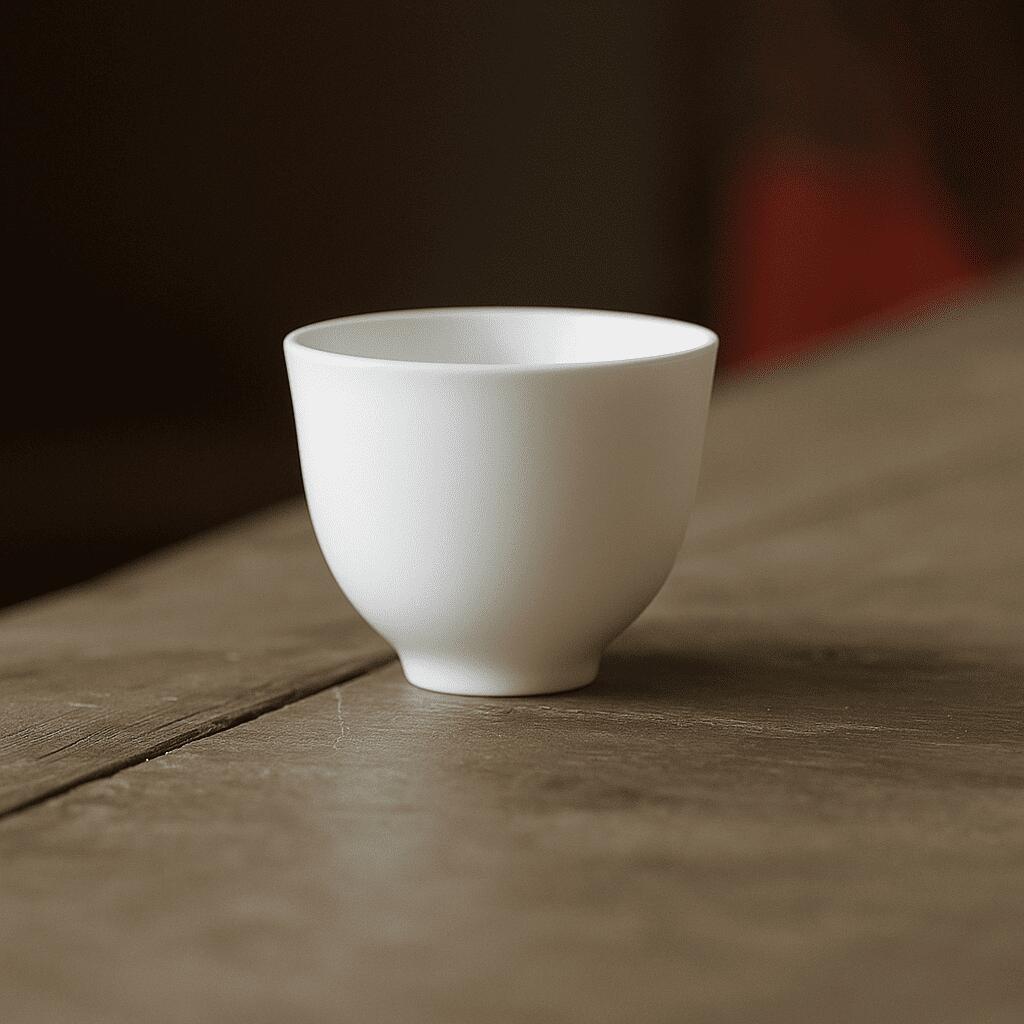 {YUGA+} 松石緑釉 (白) ｛茶杯 カップ｝5個セット