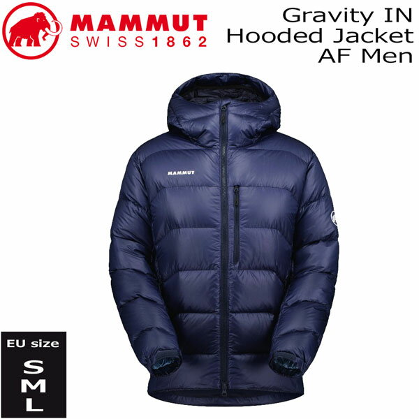 マムート MAMMUT グラビティ IN フードジャケット Gravity IN Hooded Jacket AF Men 5118 marine 1