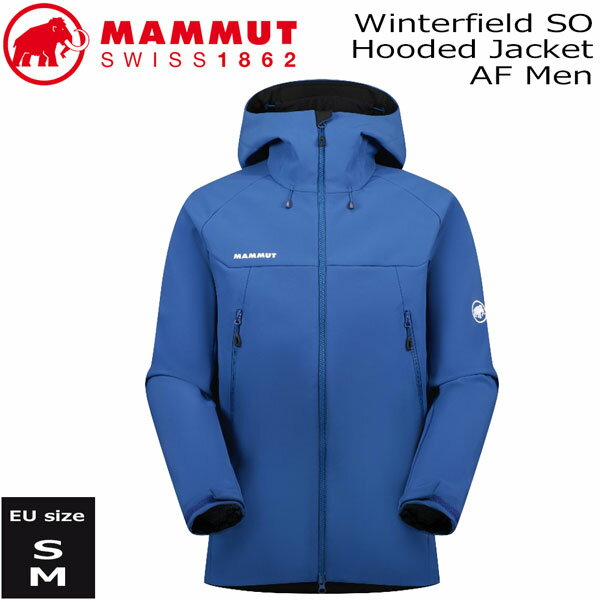 マムート MAMMUT ウインターフィールド SO フードジャケット アジアンフィット Winterfield SO Hooded Jacket AF Men 50550 deep ice 1