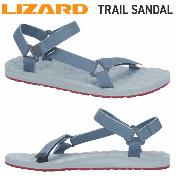 【値下げ 】リザード LIZARD TRAIL ウォーターブルー アウトドアサンダル
