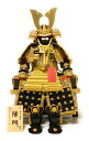 【五月人形】【鎧飾り】【端午の節句】白鐘(しろがね)5号大鎧櫃(ひつ)飾り