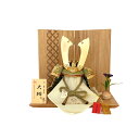 【五月人形】【コンパクト】【端午の節句】【平台飾り】 【こどもの日】松刀6号兜七宝柄平台屏風付き飾り