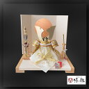 【五月人形】【コンパクト】【端午の節句】【平台飾り】白鐘(しろがね)6号富士檜/桜平台飾り