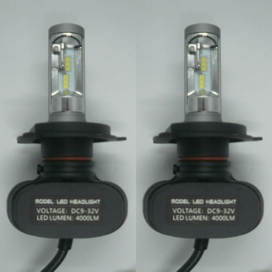 NISSAN パオ H1.1〜H1.12 PK10 ファンレス コントローラー一体型 LEDヘッドライト H4 Hi/Lo 6500K 4000LM 高輝度 車検適合 一年保証！2灯