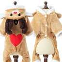 ペット 服 犬 犬服 猫 小型犬 クリスマス コスプレ トナカイ 犬の服 トナカイコス サンタクロース ふわふわ 冬 ドッグウェア