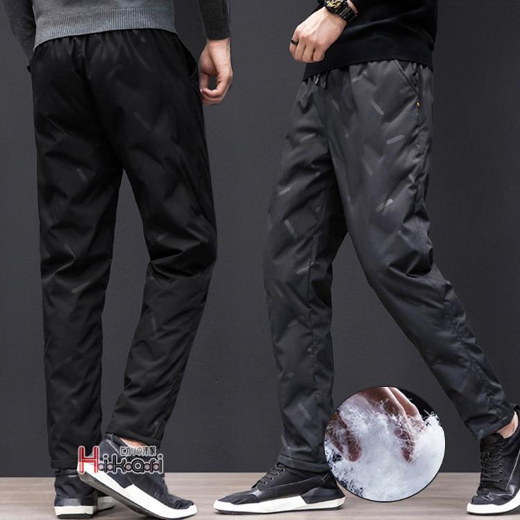 ダウンパンツ ジョガーパンツ メンズ ボトムス スキニーパンツ 登山パンツ 暖か あったか 防寒 春 冬 春服 冬服