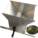粉砕機 食品 手回し 粉砕機 手動 小型 破砕機 家庭用 業務用 7L 大容量 果物 野菜 ブドウ、イチゴ、ブルーベリーなど、粉砕機械 ステンレス鋼 お手入れが簡単