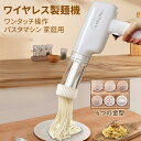 製麺機 電動 ハンドヘルド 6つの金型 自家製麺 パスタ パスタマシン 家庭用 パスタメーカー 自宅用 パスタ麺 ヌードルメーカー パスタマシーン 平麺 細麺 ...