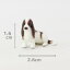 【azuki】Partner's 6 バセット・ハウンド(寸法:幅1.3cm×高1.6cm×奥行2.6cm) 1,650円