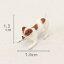 【azuki】Partner's 10 ジャック・ラッセル・テリア(寸法:幅1.1cm×高さ1.3cm×奥行1.6cm) 1,650円