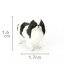 【azuki】Partner's 117 狆(寸法:幅0.8cm×高1.6cm×奥行1.7cm) 1,650円