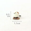 【azuki】Partner 039 s 128 シマエナガ(寸法：幅0.5cm×高0.7cm×奥行1.1cm)