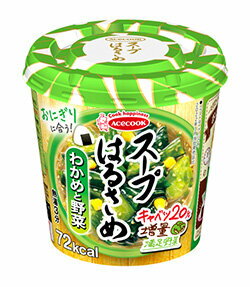 ■　商品説明滑らかで、ちゅるんとした食感のはるさめです。スープとの相性の良さにこだわりました。鰹や昆布をベースに、ガーリックやジンジャー等の香味野菜の旨みを加えた和風だしのスープです。シャキシャキとしたキャベツ、風味豊かなわかめ、ごま、コー...