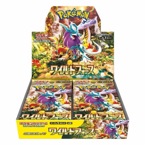 1月26日発売 予約 1カートン12箱入り 新品未開封 ワイルドフォース BOX ポケモンカード スカーレット＆バイオレット 拡張パック シュリ..