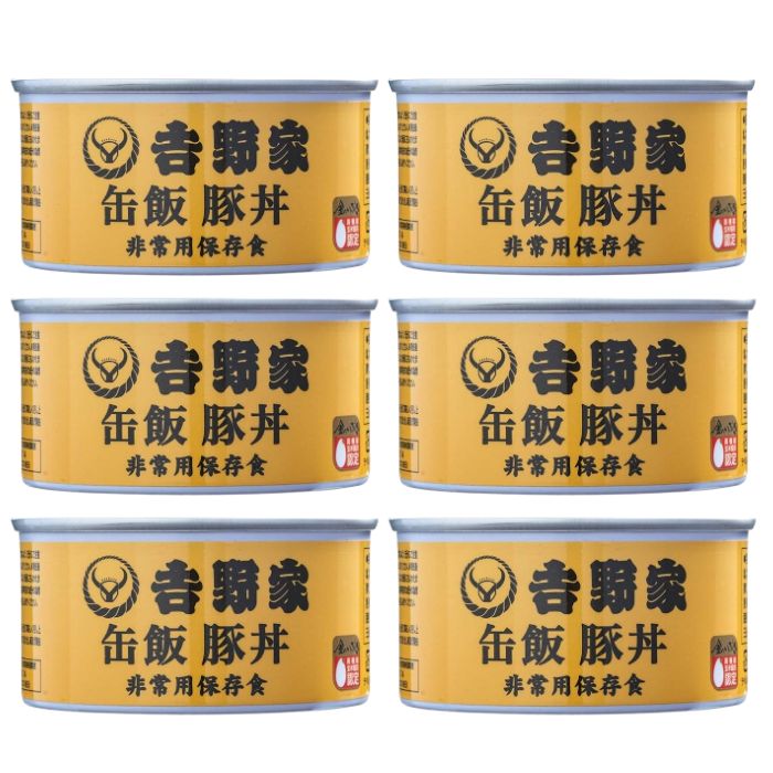 ■　商品説明【原材料】 豚丼具（タレ（ぶどう発酵調味料、醤油、砂糖、醤油加工品、食塩、オニオンエキス、ジンジャーパウダー、牛脂）、豚肉（EU又はカナダ又はメキシコ）、玉ねぎ（国産又は米国）)、玄米（金のいぶき10割）（国産）/調味料（アミノ酸等）、カラメル色素、酸味料、（一部に小麦・豚肉・大豆・牛肉・りんごを含む） 【成分】209kcal / 1缶160g当たり たんぱく質：11.2g　脂質：7.0g　炭水化物：27.7g　食塩相当量：2.2g 【特定アレルギー物質】 小麦・豚肉・大豆・牛肉・りんご 【賞味期限】 缶底に記載 【注意事項】 缶の蓋部分の白い跡は結露によるものです。品質には問題ありませんので、安心してお召し上がりください。