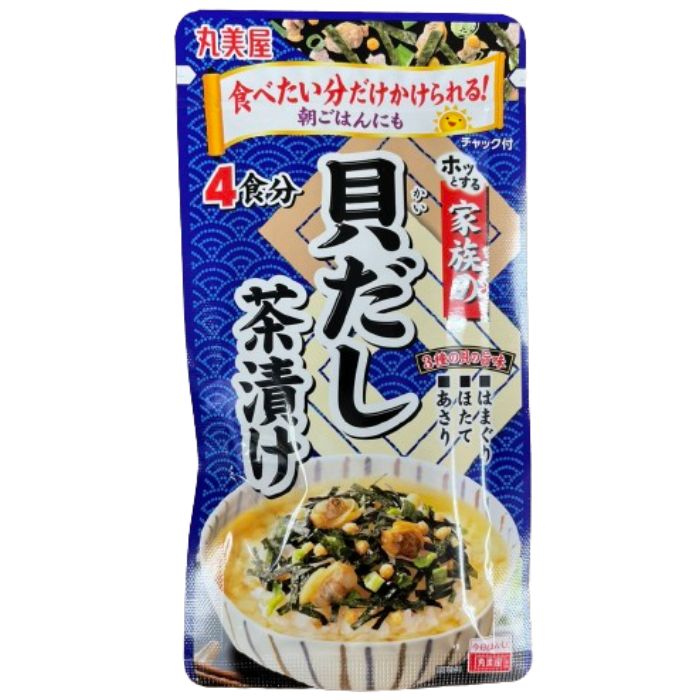 丸美屋【家族の貝だし茶漬け】25g 