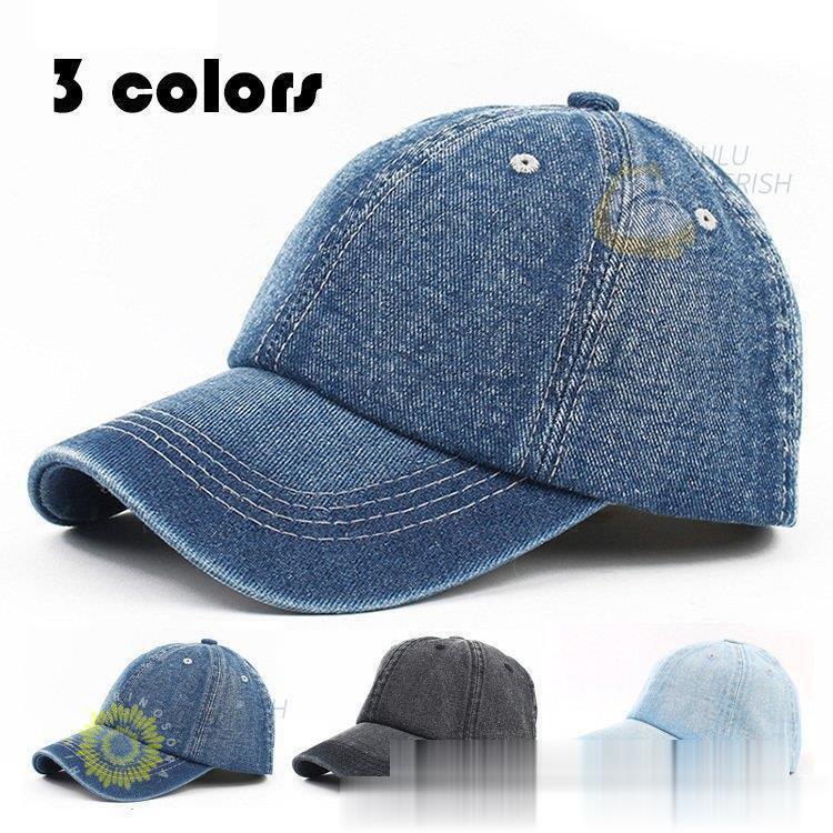 楽天結ショップ　楽天市場店帽子 キャップ メンズ レディース CAP デニム生地 大きめ ベースボール帽子 男女兼用 おしゃれ 野球帽 春夏秋冬 ゴルフぼうし 日焼け帽子 日焼け防止 UVカット