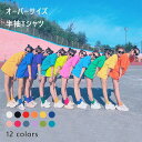 Tシャツ 半袖 レディース 無地Tシャツ オーバーサイズ 夏 トップス 半袖Tシャツ クルーネック カットソー ゆったり 無地 シンプル カラバリ 送料無料