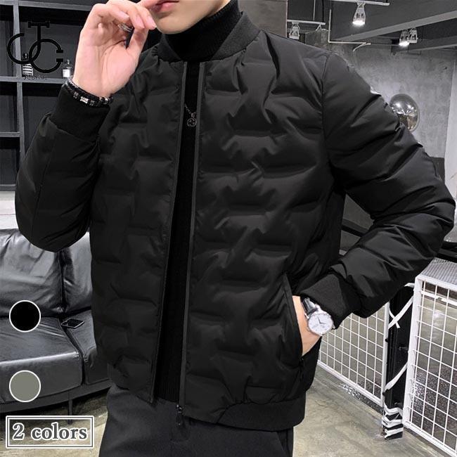 ダウンジャケット メンズ ジャンパー 厚手 冬 キルティングジャケット ダウン 防寒服 スタジャン アウ..