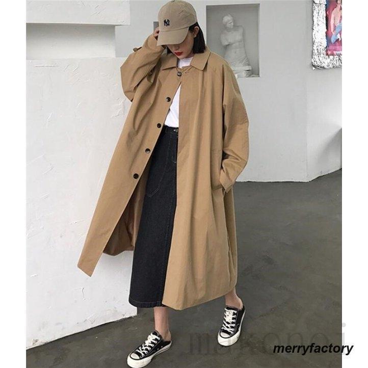 ステンカラーコート トレンチコート レディース スプリングコート 秋 春コート ロングコート アウター 2019 20代 30代 40代 40代 50代