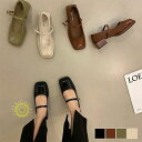 パンプス リゲッタ 春 靴 ストラップ レディース 歩きやすいウェッジヒール ヒール パンプス 美脚 スクエア ぺたんこ シューズ コンフォートシューズ レディー