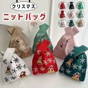 ニットバッグ トート クリスマス レディース コンパクトサイズ ミニトートバッグ ママバッグ 折りたたみバッグ 夏バッグ 小さめ ニットバッグ マルシェバック