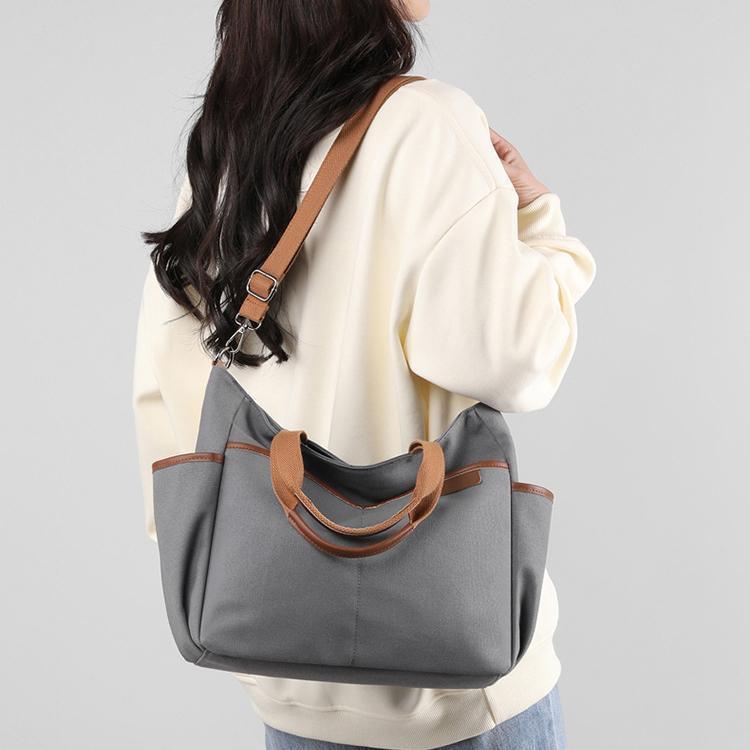 ショルダーバッグ ハンドバッグ 2way 手提げ 帆布 キャンバス 通勤通学 a4 大容量 カバン 鞄 レディース
