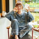 パジャマ レディース 夏 薄手 ひんやり 上下セット 春 秋冬 カットソー 長袖 ルームウェア 可愛い ロングパンツ オシャレ セットアップ 部屋着 カジュアル