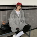 パーカー レディース 前開き ゆったり ジップアップ 薄手 トップス ファスナー付き フード カジュアルウエア オーバーサイズ 夏 秋