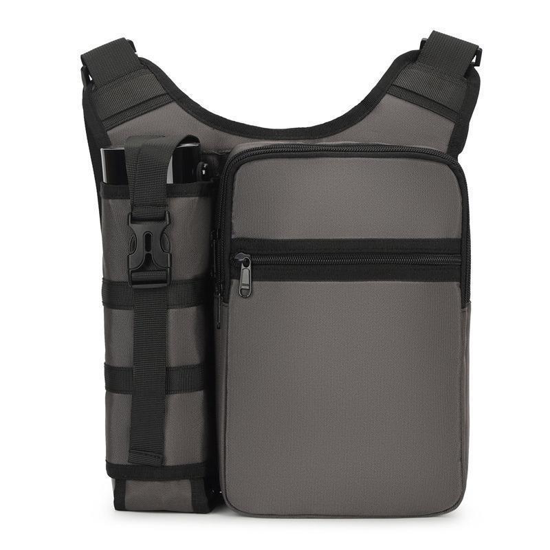 ショルダーバッグ メンズ 男女兼用 ボディバッグ 軽量 アウトドア ボトル入れ 斜め掛け 軽い 登山 スポーツ 旅行 無地 肩掛け 撥水加工 大容量