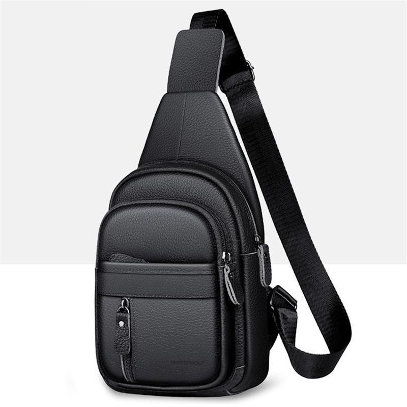 レザーバッグ ボディバッグ 斜め掛け メンズ 大容量 通勤 本革 カジュアル ボディバッグ 肩掛け メンズギフト アウトドア かばん 機能的