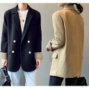 テーラード 上品 レディース スーツ 韓国風 20代 30代 40代 おしゃれ きれいめ 長袖 アウター 卒業式 面接 カジュアル 新作