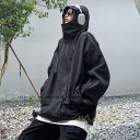 マウンテンパーカー レディース アウター パーカー メンズ 男女兼用 ブルゾン カジュアル 大きいサイズ 羽織り ゆったり 防風 無地